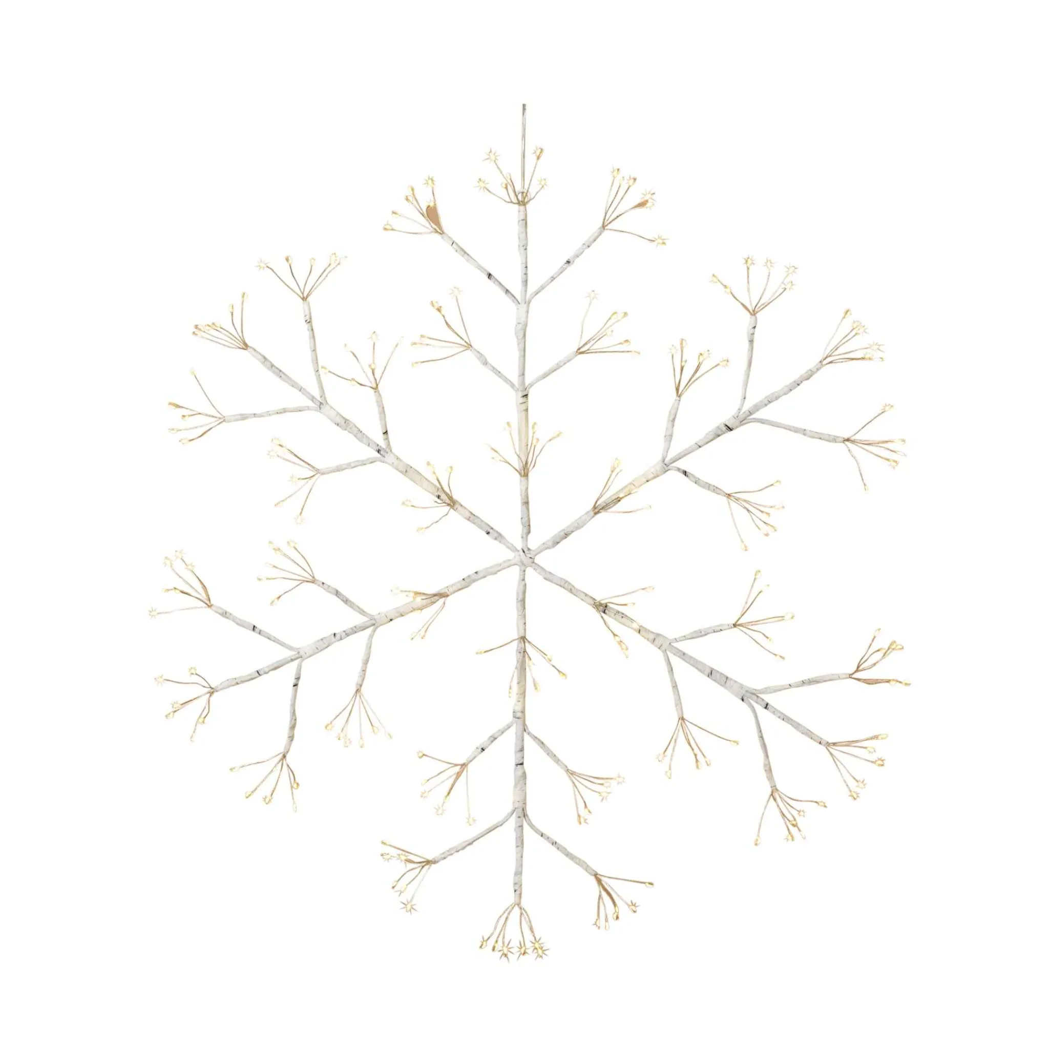 Gerson International 24 In Firecracker Led Snowflake, Outdoor Holiday Decor