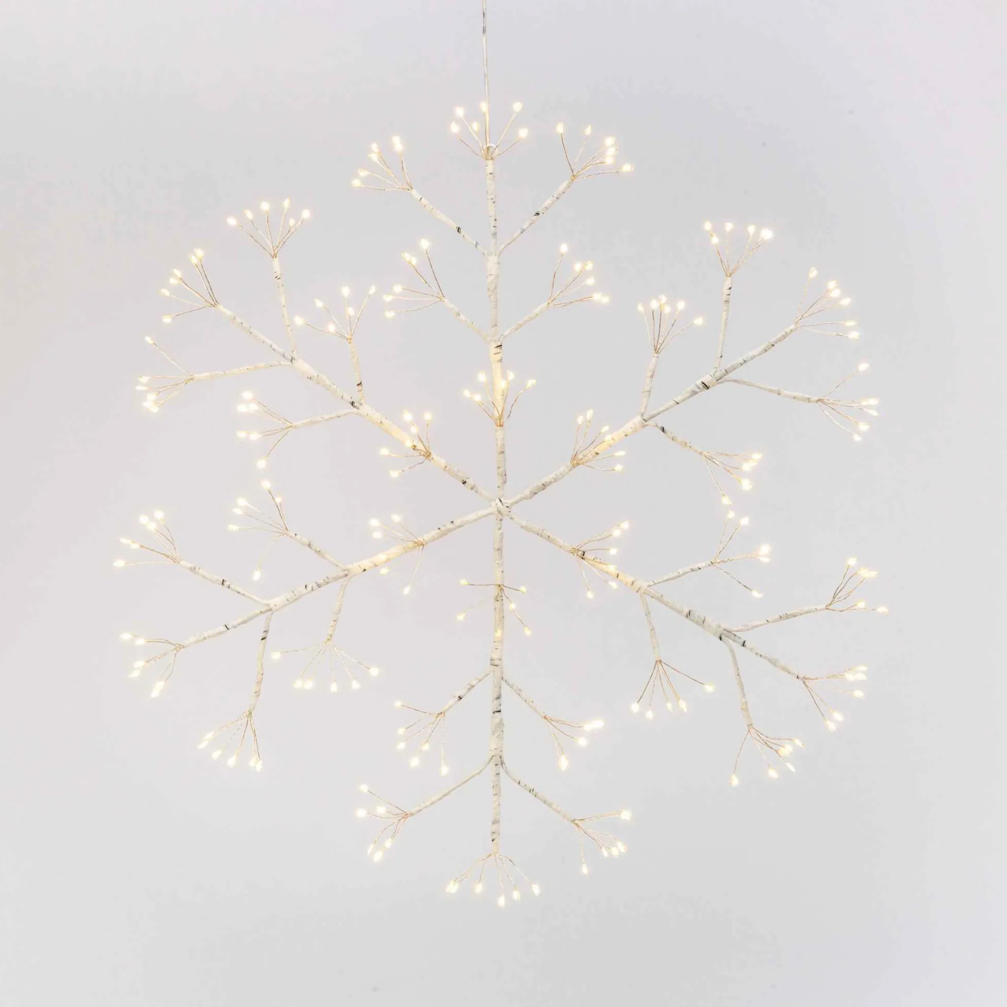 Gerson International 20 In Firecracker Led Snowflake, Outdoor Holiday Decor