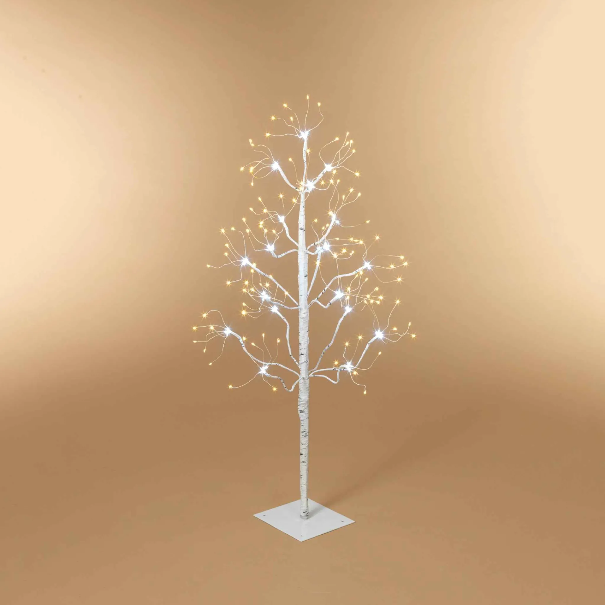 Gerson International 36 In Tall Birch Tree With 288 Leds , Multifunction Adapter