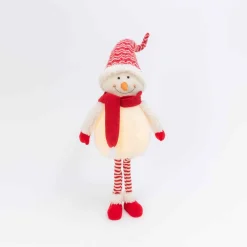 Gerson International Holiday Lighted Standing Snowman Figurine, Battery Operated