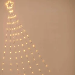 Gerson International 5-In D Electric Shooting Star With 30 Warm White Led Lights & Seven 7' Tails With 21 Led Lights