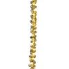 Gerson International 58.5-Inch Long Electric Gold Lighted Ornament Strung Garland