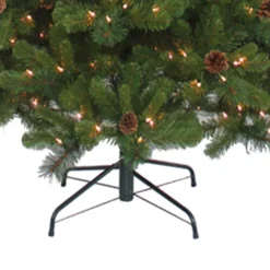 Kurt Adler 7.5-Foot Pre-Lit Clear Burlington Spruce