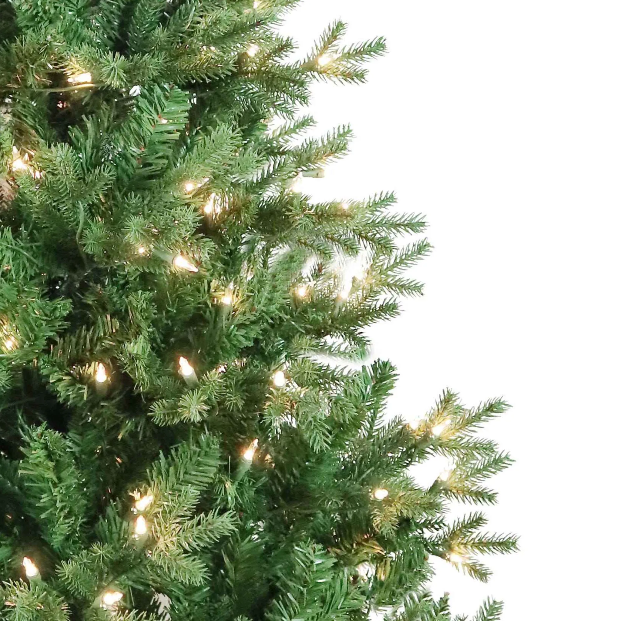Kurt Adler 5-Foot Pre-Lit Clear Incandescent Jackson Pine Tree