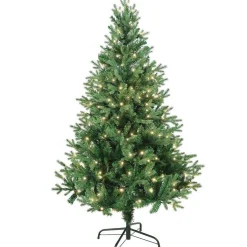 Kurt Adler 5-Foot Warm White Led Jackson Pine Tree