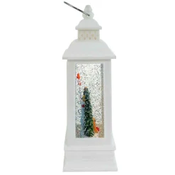 Kurt Adler 10.6-Inch Battery-Operated Led Snowman Water Lantern