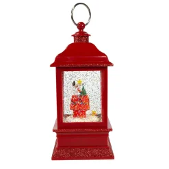 Kurt Adler 9-Inch Battery-Operated Peanuts Lit Musical Water Lantern