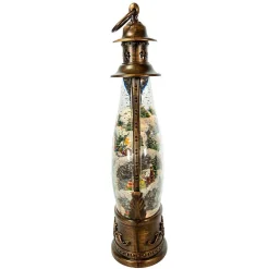 Kurt Adler 15-Inch Battery-Operated Lit Christmas Village Water Lantern