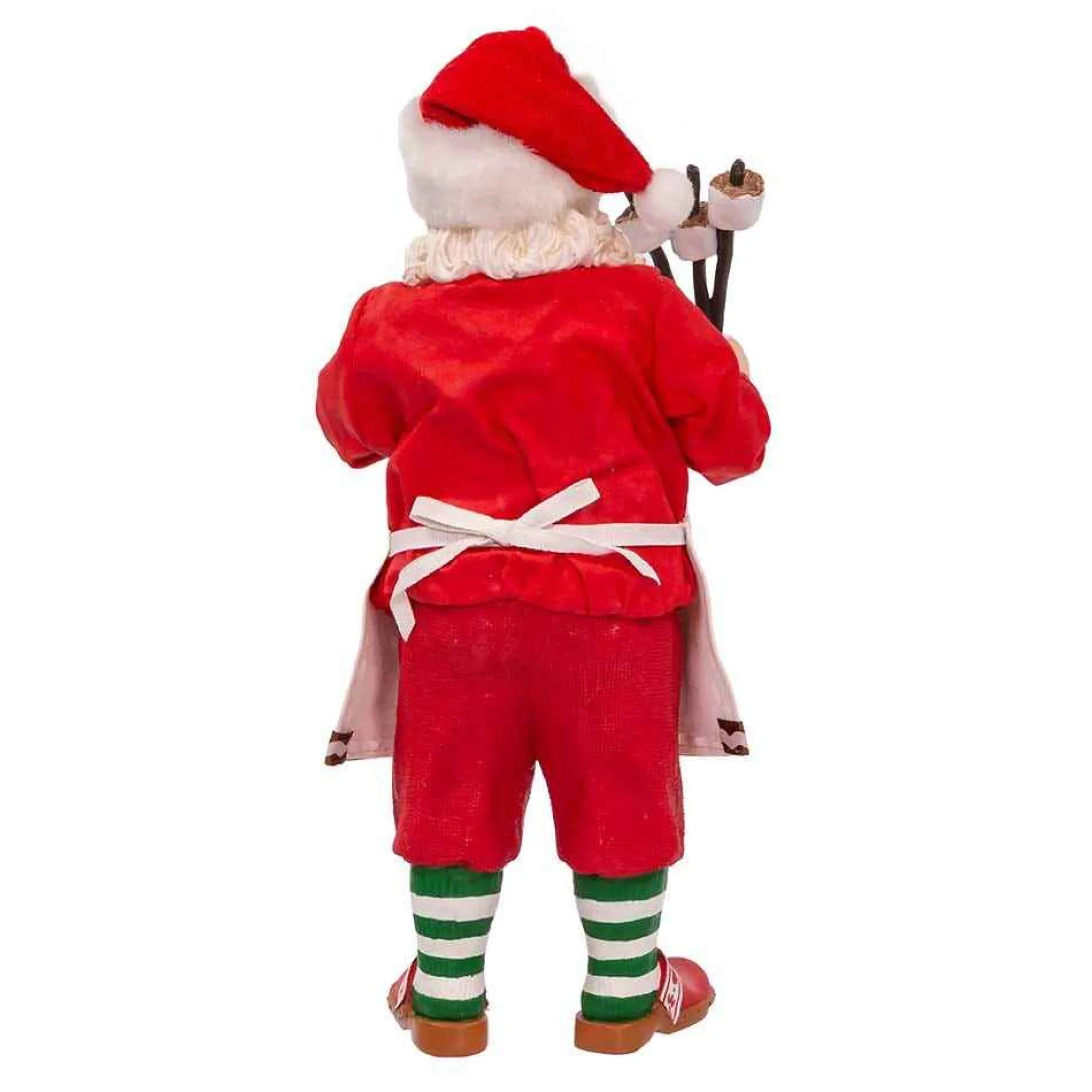 Kurt Adler 10.5-Inch Fabriche S'Mores Santa