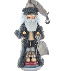 Kurt Adler 18-Inch Hollywood White And Gray Santa Nutcracker