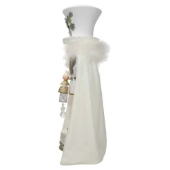Kurt Adler 18-Inch Hollywood White Snowflake Soldier Battery-Operated Led Nutcracker