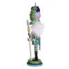 Kurt Adler 17.5-Inch Hollywood™ Peacock Hat Nutcracker