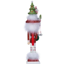 Kurt Adler 18-Inch Hollywood Christmas Tree Hat Nutcracker