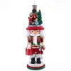 Kurt Adler 17.5-Inch Hollywood™ Stockings On Fireplace Nutcracker
