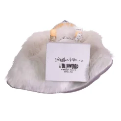 Kurt Adler 18-Inch Hollywood White Fur King Nutcracker