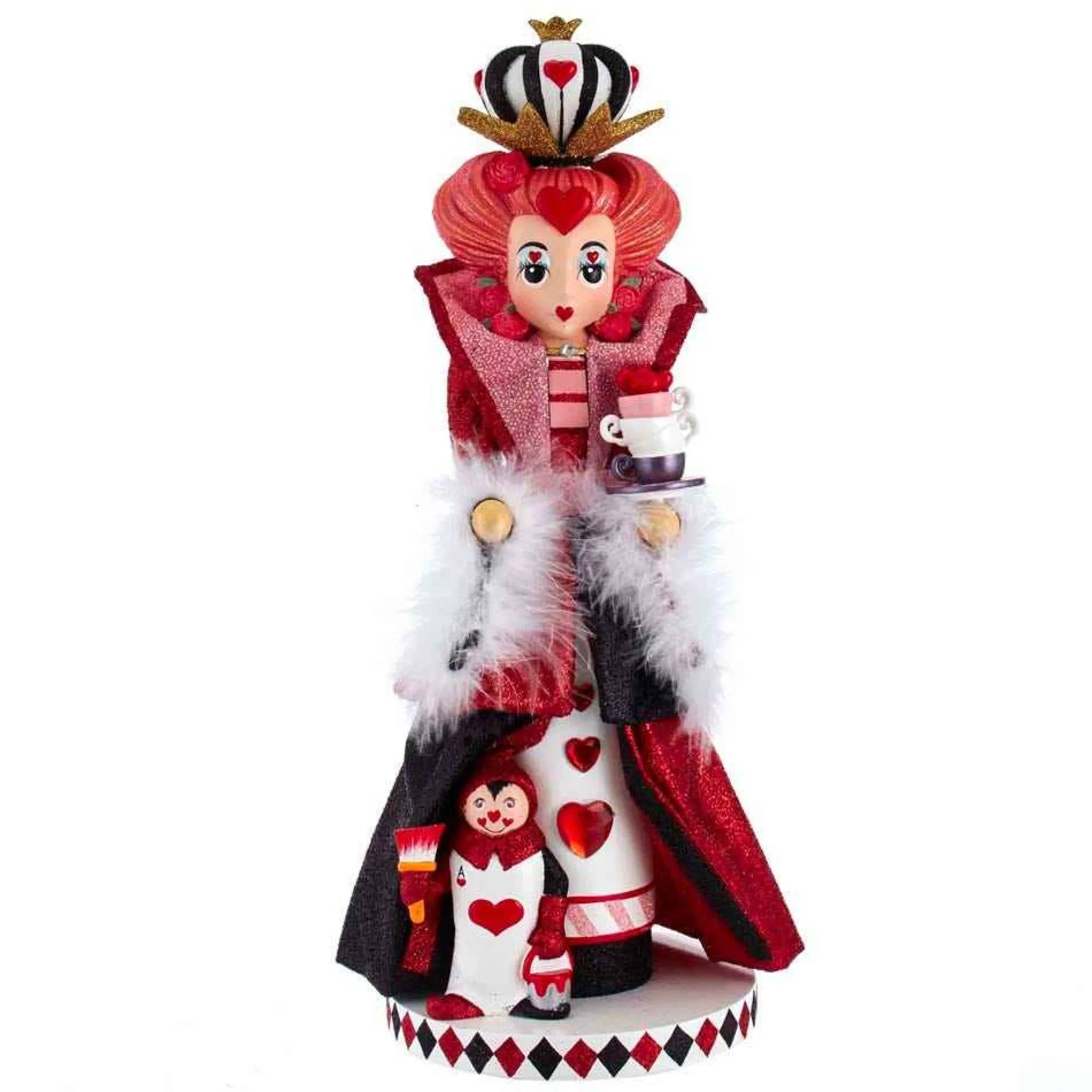 Kurt Adler 17.5-Inch Hollywood Queen Of Hearts Nutcracker