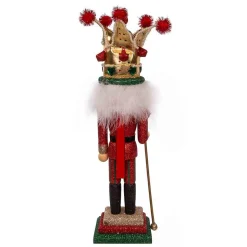 Kurt Adler 17.5-Inch Hollywood Mardi Gras King Nutcracker