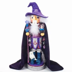 Kurt Adler 18-Inch Hollywood™ Purple Wizard Nutcracker