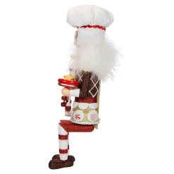 Kurt Adler 15-Inch Hollywood Gingerbread Baker Shelf Sitter Nutcracker