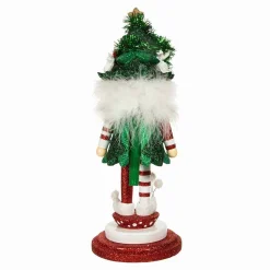 Kurt Adler 14-Inch Hollywood Cats In Tree Hat Nutcracker