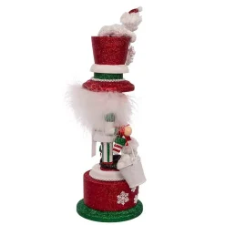 Kurt Adler 15-Inch Hollywood Frosty Frolic Nutcracker