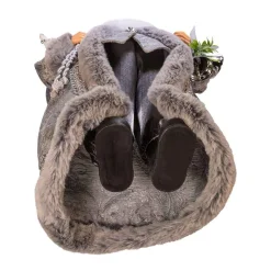 Kurt Adler 18-Inch Kringle Klaus Silver Santa