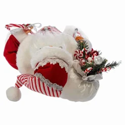 Kurt Adler 17.5-Inch Kringle Klaus Peppermint Santa