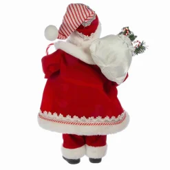 Kurt Adler 17.5-Inch Kringle Klaus Peppermint Santa