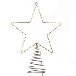 Kurt Adler 17.5-Inch Metal Lighted Led Star Treetop