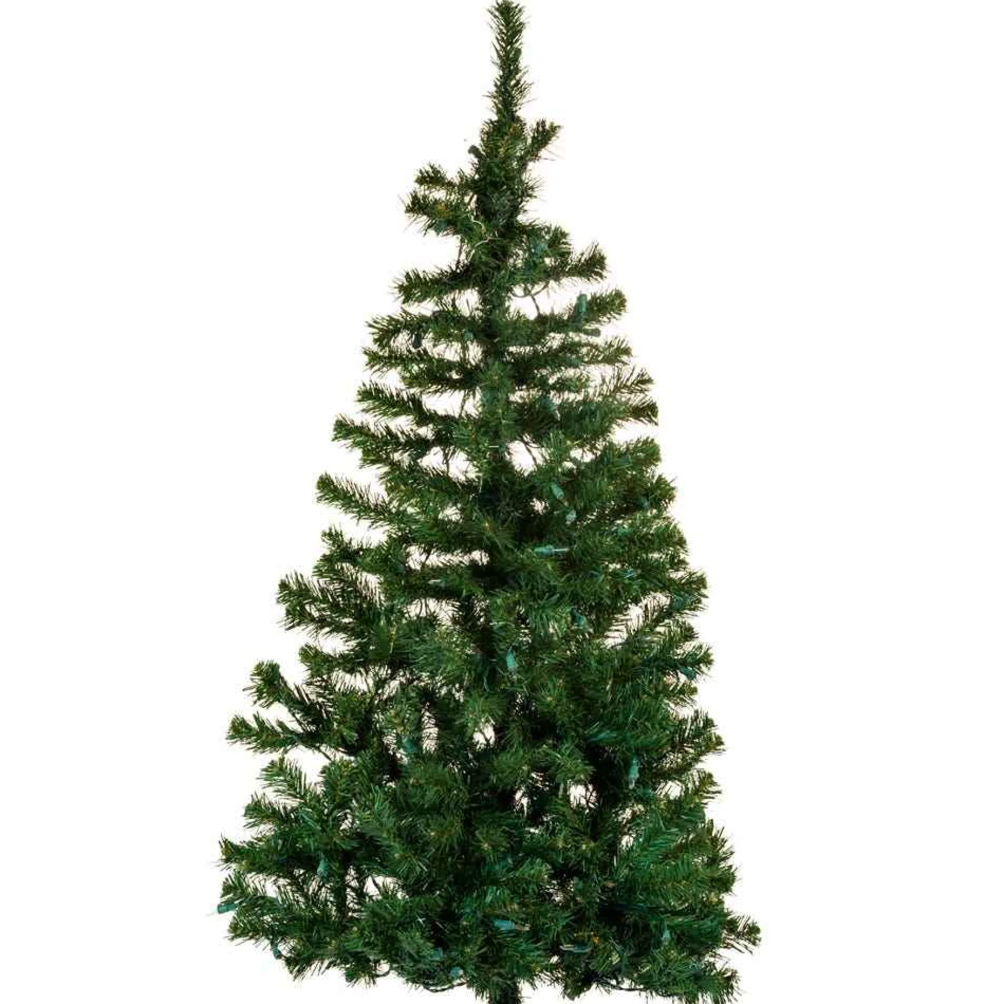 Kurt Adler 48-Inch Pre-Lit Norway Pine Wall Tree