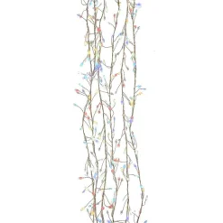 Kurt Adler 300-Light Cluster Garland With Rgb Led Lights