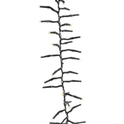 Kurt Adler 3000-Light 98-Foot Cluster Garland With Warm White Led Lights