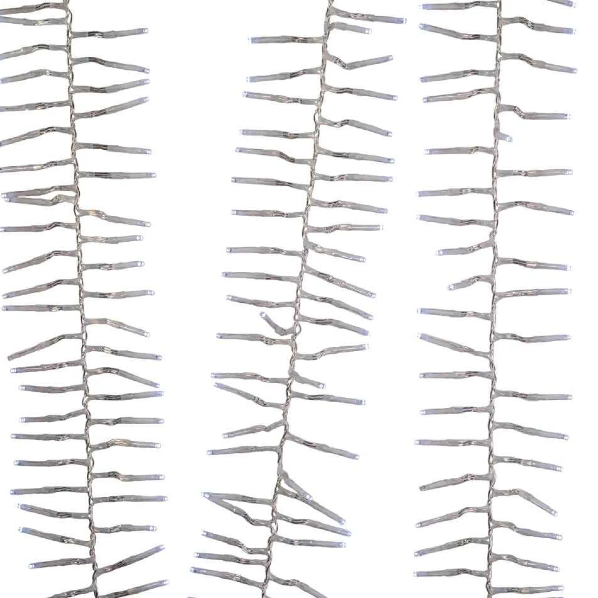 Kurt Adler 1000-Light 32.8-Foot Cool White Led Cluster Garland