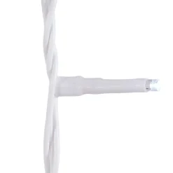 Kurt Adler 600-Light 49.2-Foot Cool White Led White Wire Rice Light Set