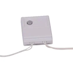 Kurt Adler 600-Light 49.2-Foot Cool White Led White Wire Rice Light Set