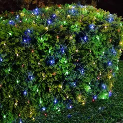 Kurt Adler 300-Light 6-Foot Starburst Multi Led Net Light