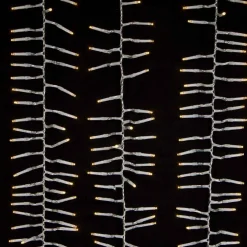 Kurt Adler 1000-Light 32.8-Foot Warm White Led Cluster Garland