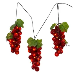 Kurt Adler 75-Light Led Large Purple Grape Light Set