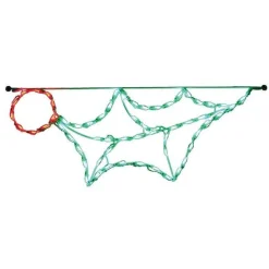 Brite Ideas Led Linkable Holly Leaf With Berry #Led-Hb44 *Set Of 12*
