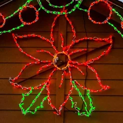Brite Ideas Led Poinsetta #Led-Pt60 *Set Of 2*