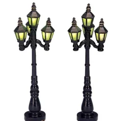 Lemax Village Collection Old English Street Lamp, Set Of 2 #34902