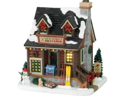 Lemax Village Collection Our Family Ski Cabin #15748
