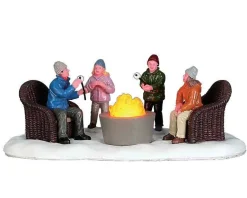 Lemax Village Collection Fire Pit #74227