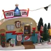 Lemax Village Collection Ted's Tree Lot, B/O Table Accent #04746