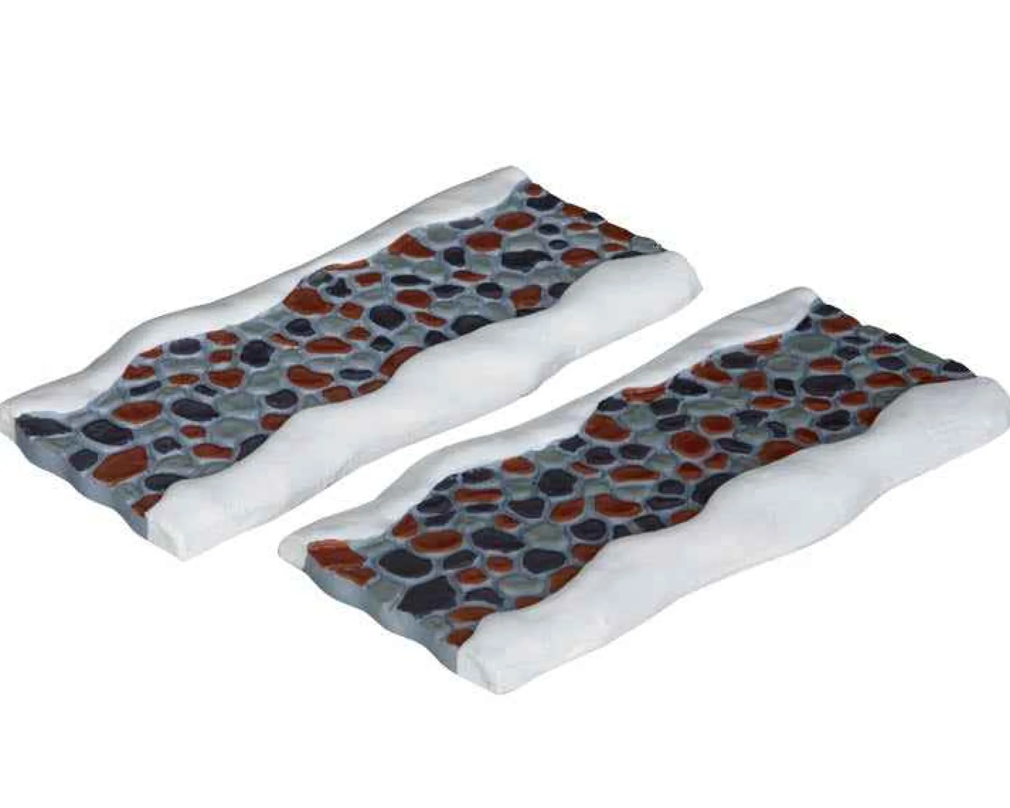 Lemax Village Collection Stone Road - Straight, Set Of 2 #34644