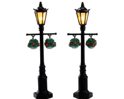 Lemax Village Collection Old English Lamp Post, Set Of 2 #74231