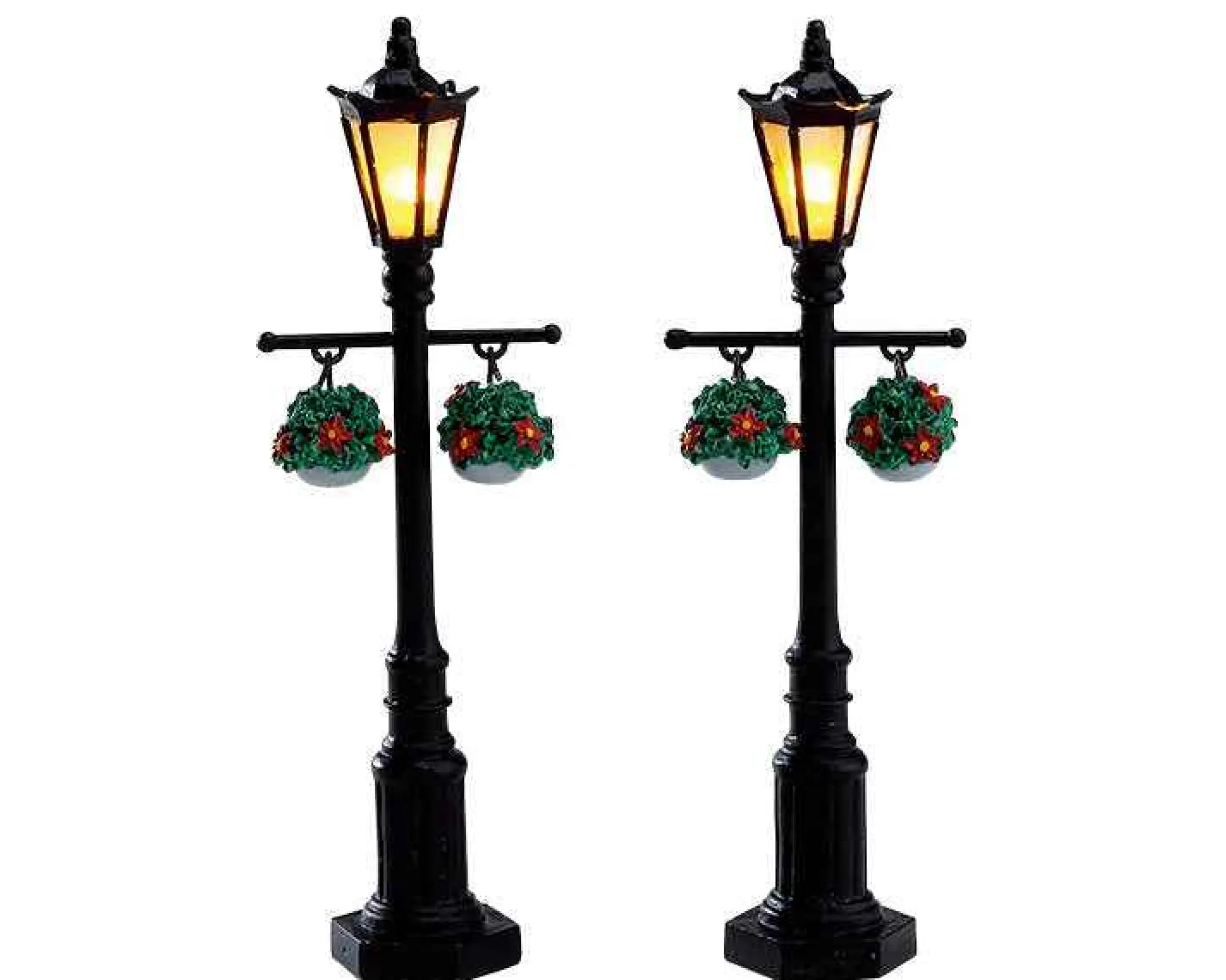 Lemax Village Collection Old English Lamp Post, Set Of 2 #74231