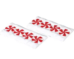 Lemax Village Collection Candy Cane Lane, Straight, Set Of 2 #74206