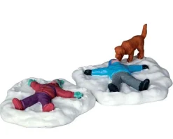 Lemax Village Collection Snow Angels, Set Of 2 Figurines #62444