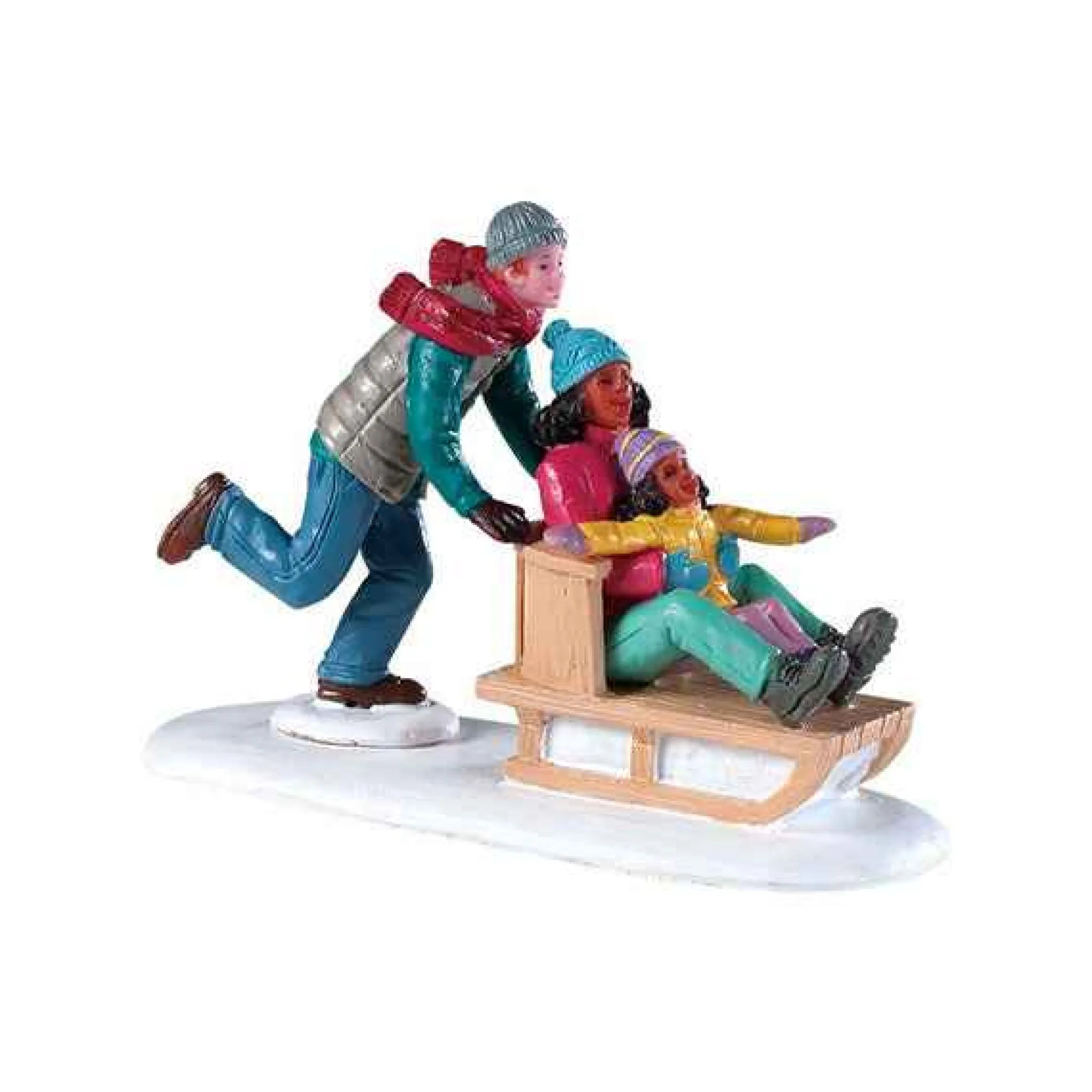 Lemax Village Collection Family Snow Day #92755